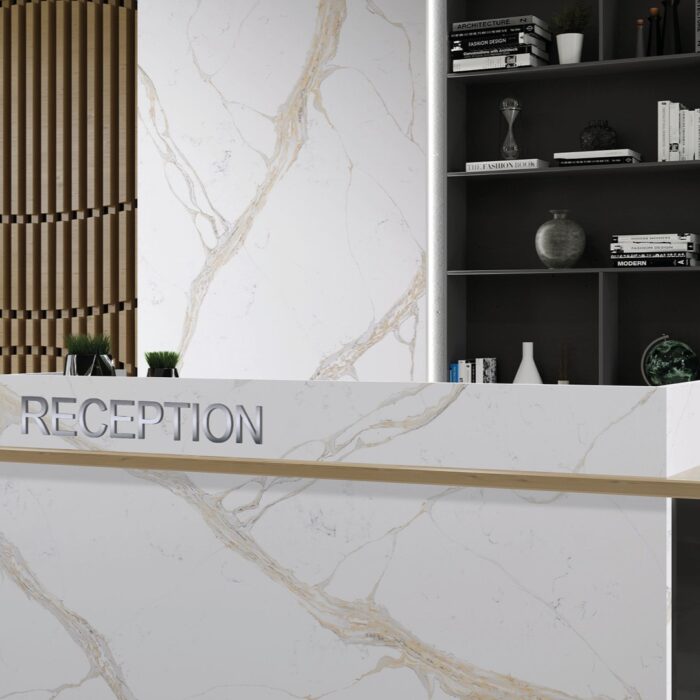 Calacatta Chenonceau | Quartz Avant Receptie