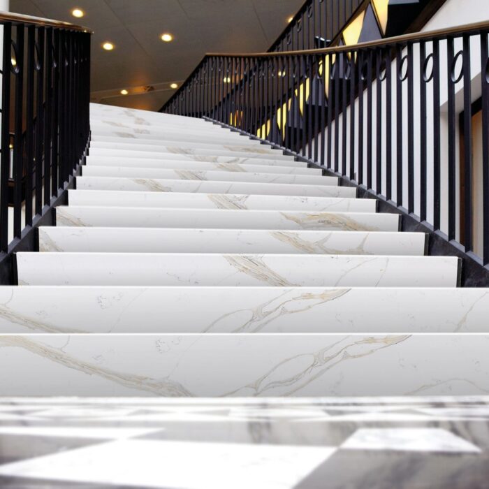 Calacatta Chenonceau | Quartz Avant Trepte
